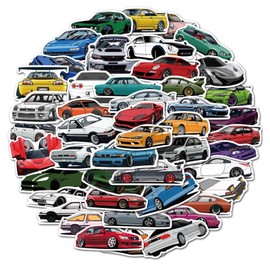 PLATEYTR 100 Car Stickers, Sticker Set, Car Bicycle Sticker for Motorcycle, Laptop Sticker