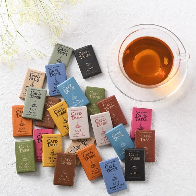 Cafe Tasse Mini Tablets Assorted, Pack of 24, 7.6 oz