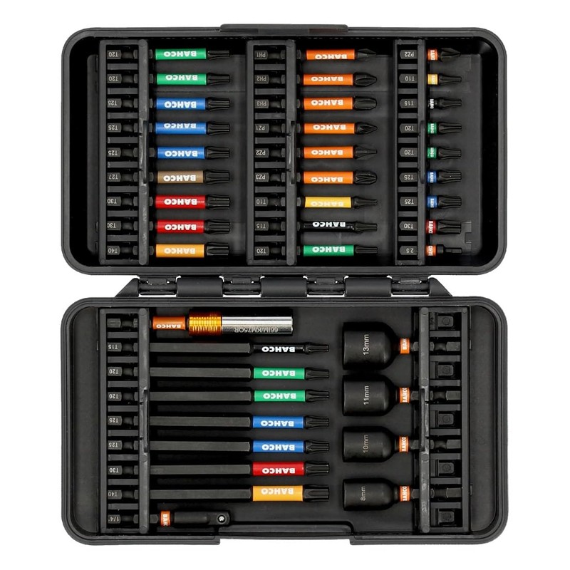 Bahco 66IM/40C-1 40 Piece Impact Torsion Screwdriver Bit Set