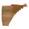 Pan Flute 15 Pipes G Key Chinese Traditional Musical Instrument