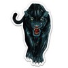 GT Graphics Black Panther - 8" Vinyl Sticker - for