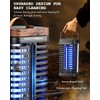 Minimoon Bug Zapper Outdoor with Dual LED Lights, 15W Mosquito