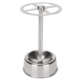 Toothbrush Holder Stand, Stainless Steel Bathroom Toothbrush Holder Toothpaste Stand Bathroom Accessories Organizer Four Compartments Stand