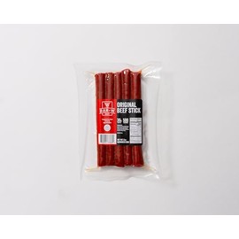 Bar-W Beef Snack Sticks | Original Flavor 5 Stick Pack 1 oz Each | 100% American Beef | Raised by American Farmers | Delicious Flavor | High Protein | Convenient Snack Made With Dry Aged Meat | Premium Beef Jerky Bulk