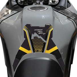 Tank Pad Sticker Compatible with Honda Transalp 2025 Colour: Yellow