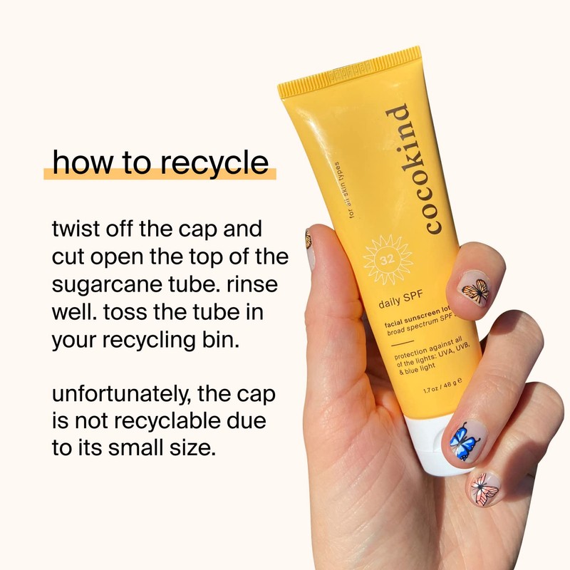 Cocokind Daily SPF, Mineral Face Sunscreen with Zinc Oxide, SPF