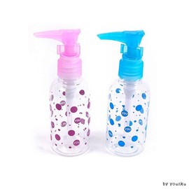 Empty Container Case (Pump) 75ML Liquid Soap Dispenser / Shampoo Bottle 8ea