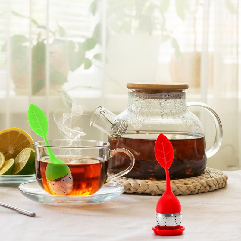 Bekith 7 Pack Silicone Tea Infuser, Cute Loose Leaf Tea