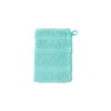 Cawö Noblesse Waschhandschuh - türkis - Größe 16x22 cm -