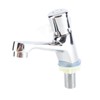 Delay Faucet Bathroom Tap Faucet Plated Chrome Self-Closing Water-Saving Delay