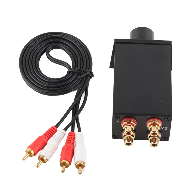 Volume Controller Black High Accuracy Passive Preamp Aluminum Alloy Amplifier