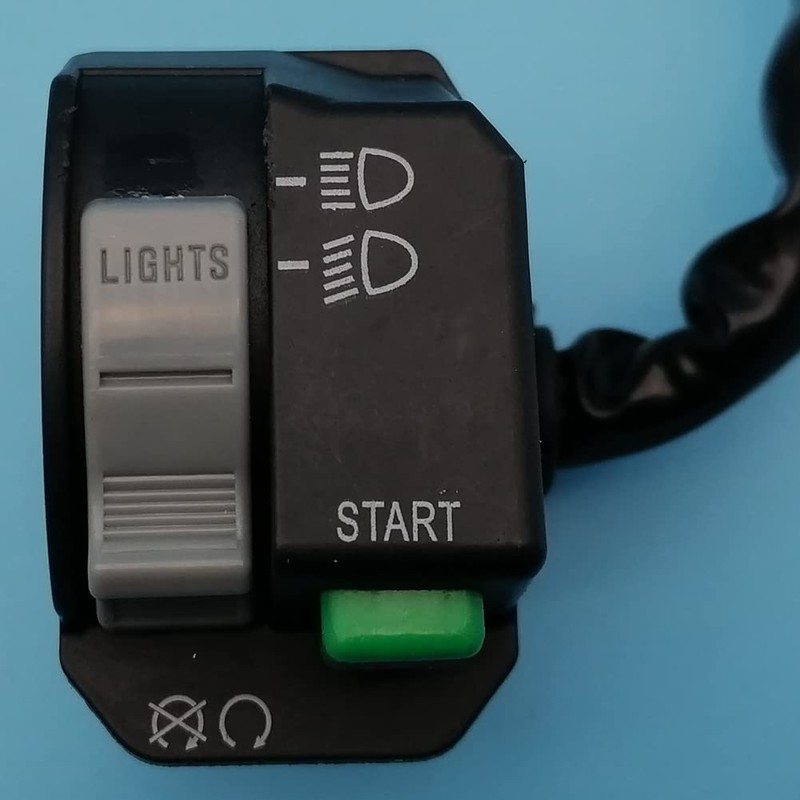Tuzliufi Left Handlebar Engine Start Stop Light Kill Handle Switch