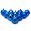 Christmas Concepts® Pack of 10-60mm (2.4") Christmas Tree Baubles -