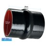 2.5" ID Silicone Hump Hose Coupler with 2 Tension Heavy-Duty