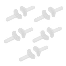 Minkissy Lower Eyelash Makeup Tool 5 Pairs Lash Stamps Bottom Lash Stamp for Beginners