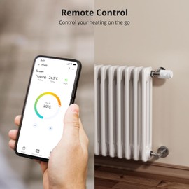 2 Pack SONOFF Zigbee Thermostatic Radiator Valve,Add-On Smart Radiator Valve For Smart Home Control, Easy Installation, Save Heating Costs,Works With Alexa, Google Home