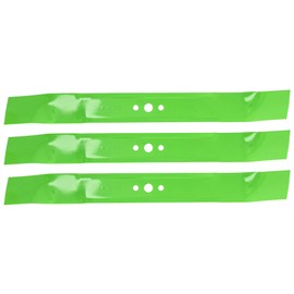 8TEN LawnRAZOR Mulching Blade 21 inch Deck for AYP Husqvarna Poulan 165833 175064 176135 189028 532406712 3 Pack