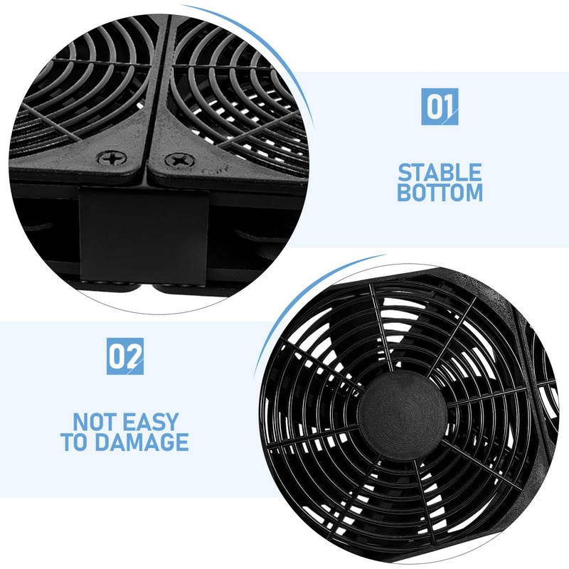 Operitacx USB Cooling Fan Ultra Thin Dual Fan for Computers