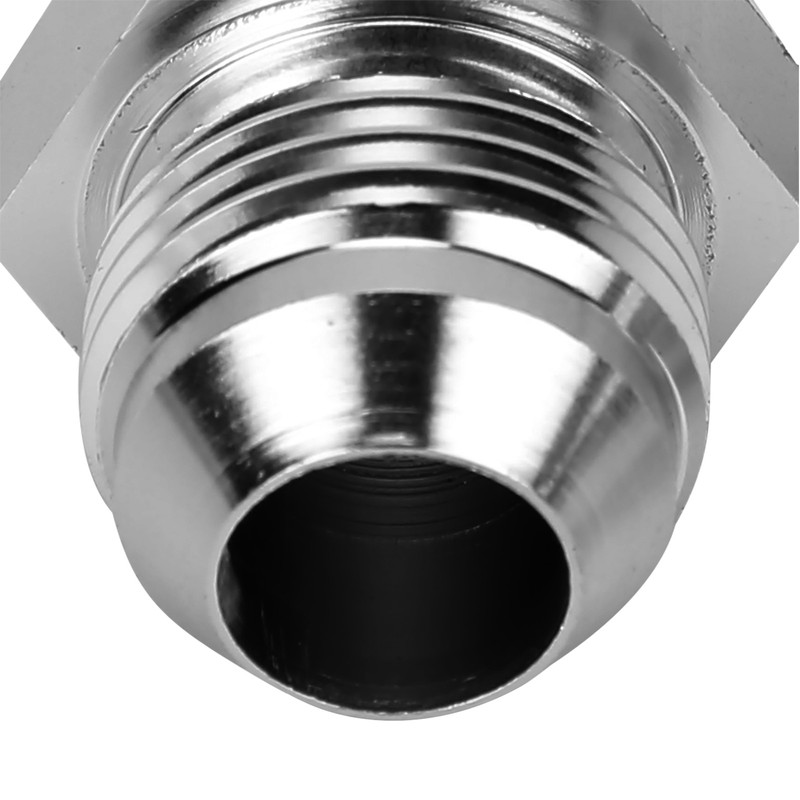 2pcs AN8‑3/8 Hose Barb Adapter Aluminum Fuel Pump Tank Fitting