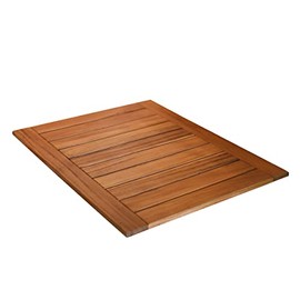 Cambridge Casual Superior Indonesian Estate Bath and Shower Mat, Natural Teak