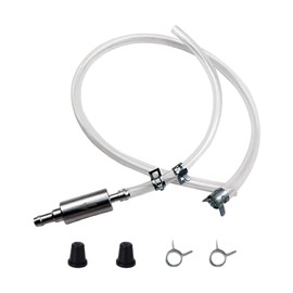 SHENSENCHAO - Manguera de purga de freno, válvula de inspección unidireccional para motocicleta, kit de herramientas de desinflado (2)