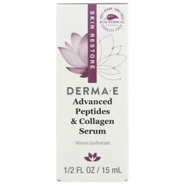 DERMA E, Serum advanced peptides collagen, 0.5 fl oz