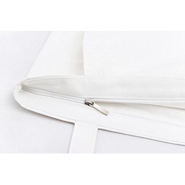 Rubitas Simple Tote Bag, Canvas, Mother's Handbag, Commute, Eco, English Letter Black