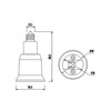 ELECTOP E11 to E26 E27 Socket Adapter Converter,Mini Candelabra E11