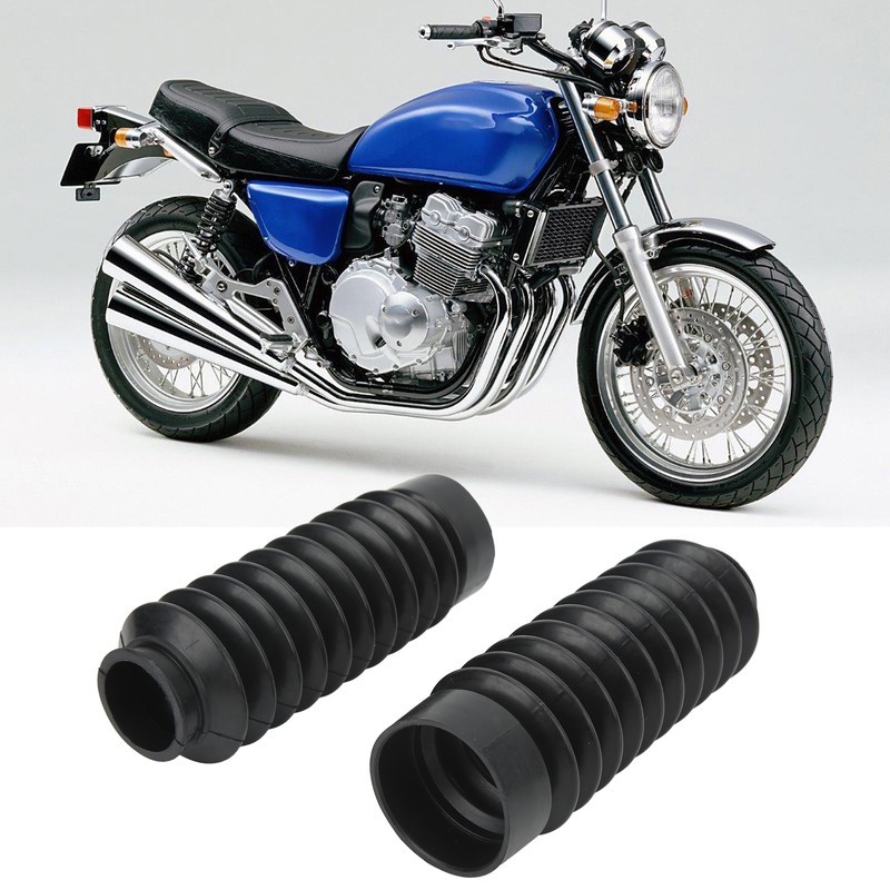 2 Pcs Fork Boot Motorcycle Shock Absorber Protector Covers Replacement