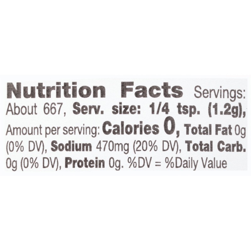 McCormick Fine Ground Mediterranean Sea Salt, 28.25 oz