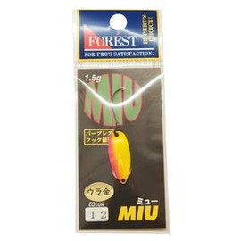 フォレスト(FOREST) ルアー MIU(ミュー) 1.5g No.12 スプーン