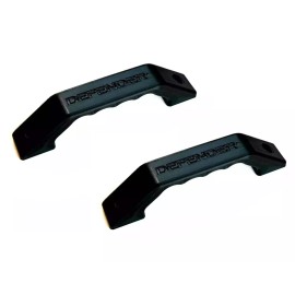 3d_motorworks LAND ROVER DEFENDER UP TO 2016 DOOR CARD PULL GRAB INTERIOR HANDLE SET OF 2