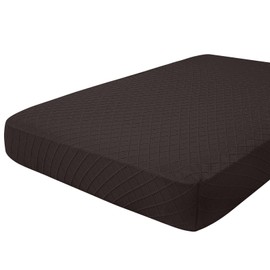 hyha - Fundas de cojín de jacquard para sofá, fundas mágicas de sofá, tela de diamante, fundas elásticas para sofá seccional (1 pieza para tamaño grande, café)