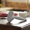 Household Essentials Meat Tenderizer, Reversible Dual Use, Chrome Plated