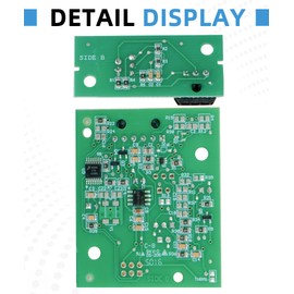 W10898445 Refrigerator Ice Level Control Board Emitter and Receiver LED Light Compatible with Whirlpool W10518658 W10273549 W10260821 W10882532 AP6037913 PS11769410