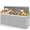 Pantryily Extra Large Toy Box for Girls Boys - Collapsible