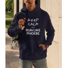Hippowarehouse Keep Calm and Run Like Phoebe Baseball Cap hat
