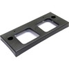 US AUTO PARTS PLUS New Front License Plate Bracket Textured