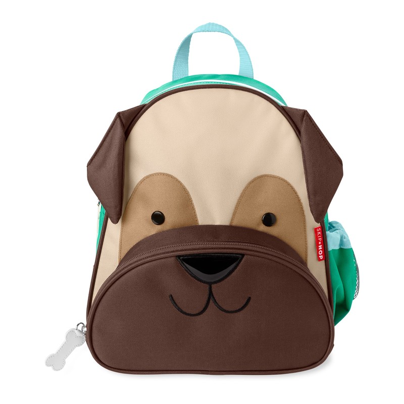 Skip Hop Toddler Backpack, Zoo Preschool Ages 3-4, Pug