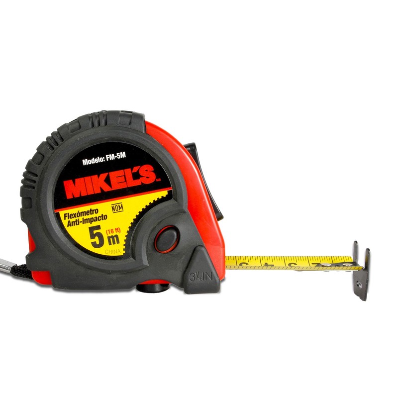 MIKEL'S FM-5M, Flexómetro Anti-Impacto 5 M