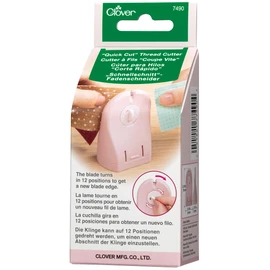 Clover CL7490 Quick Cutting Thread Cutter, Pink, 1 Piece
