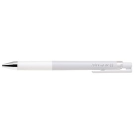 Pilot juice up 04 Retractable White Gel Ink Pen, Ultra Fine Point 0.4mm, Value Set of 5 (Juice White)