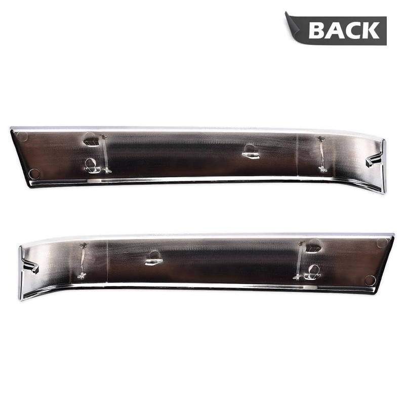 G-PLUS Front Grille Molding Trim Primed Compatible with 2003-2007 Chevy