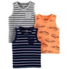 Simple Joys by Carter's Baby Boys' Toddler 3-Pack Muscle Tank