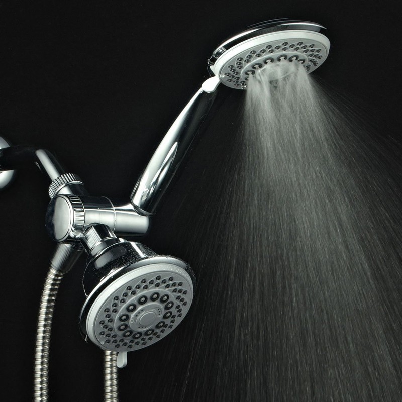 AquaStorm by HotelSpa 30-Setting SpiralFlo 3-Way HIGH PRESSURE Luxury Shower