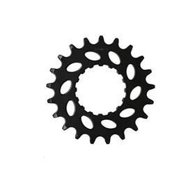 KMC Unisex Adult KB 18 E-Bike Chainring for Bosch GEN 2 Engines, 1/2 Inch x 11/128 Inch, CrMo Steel, Black, One Size