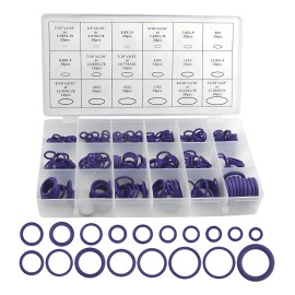 270pcs O Ring Anillos De Hule Alta Duración Universal Coche                                                                                           