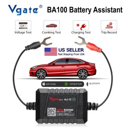 Vgate BA100 Battery Assistant Monitor 6~20V Battery Tester Voltage Meter Tester