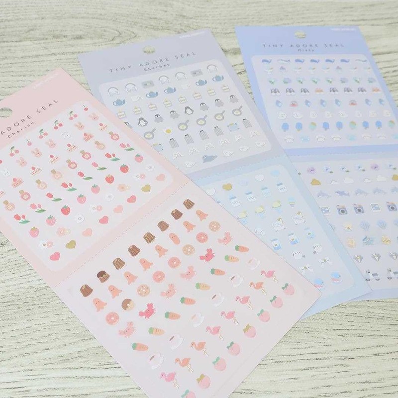 [Sticker Sheet] PM TINY ADORE SEAL/MISTY Kamio Japan Cute Variety