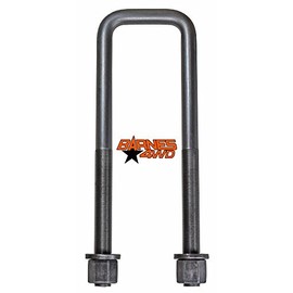 U BOLT, 5/8" X 2 1/2" X 10" SQUARE